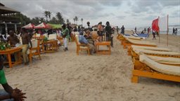 Exciting day at La Beach in Ghana